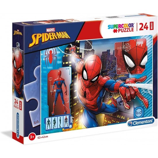 28507 puzzle 24 pz maxi spiderman