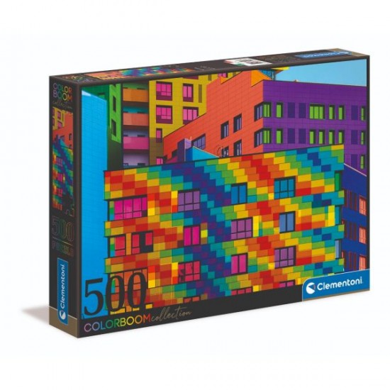 35094 pzl 500 squares- colorboom collection