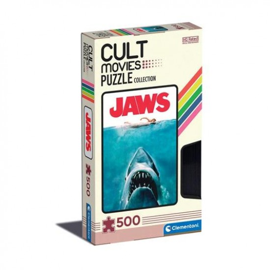 35111 puzzle 500 pz cult movies puzzle collection jaws