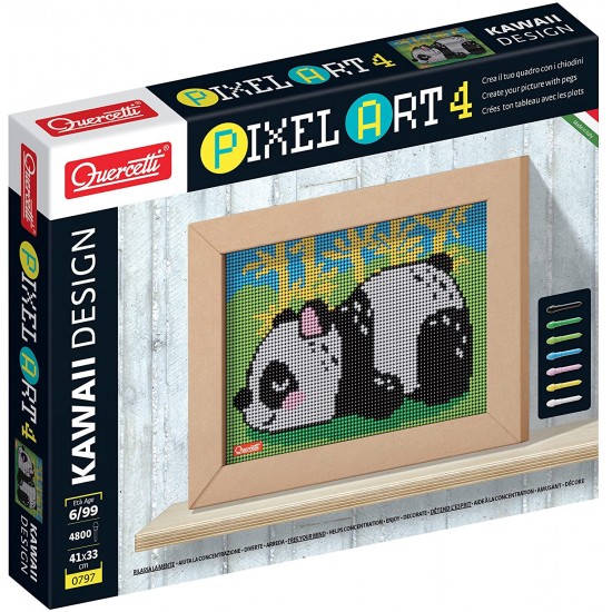 0797 pixel art 4 kawaii design panda