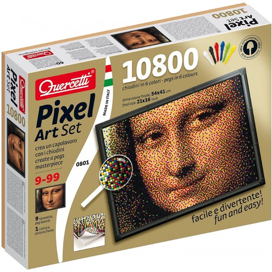 0801 pixel art set - 10800 - gioconda