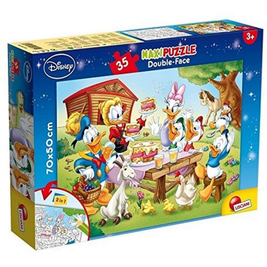 48199 puzzle 35 pz. maxi mickey double face