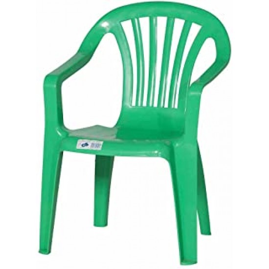 46225 sedia baby plastica verde