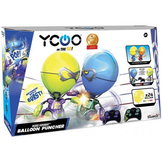 Rocco giocattoli 88038 ycoo robo kombat ballon puncher