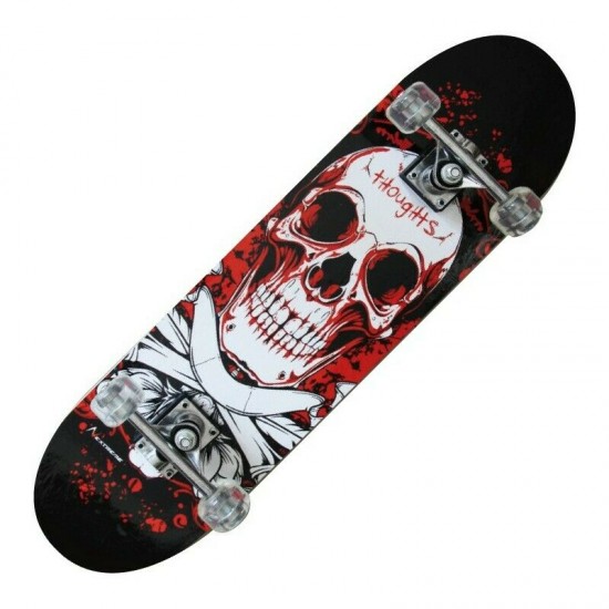 Grg-014 skateboard tribe pro bloody skull