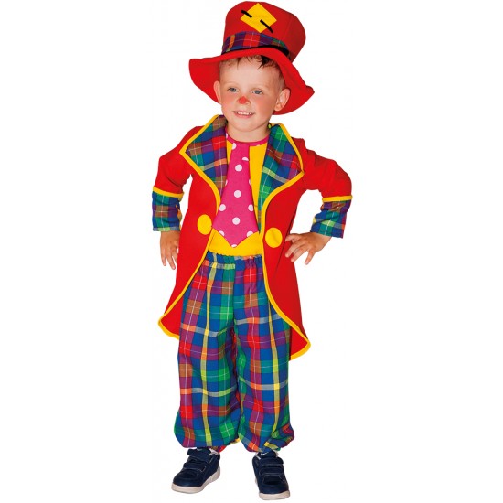 63070 costume clownetto baby 2/3 anni