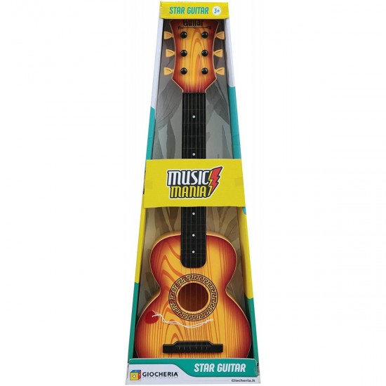 Ggi190143 chitarra in simil legno cm.65