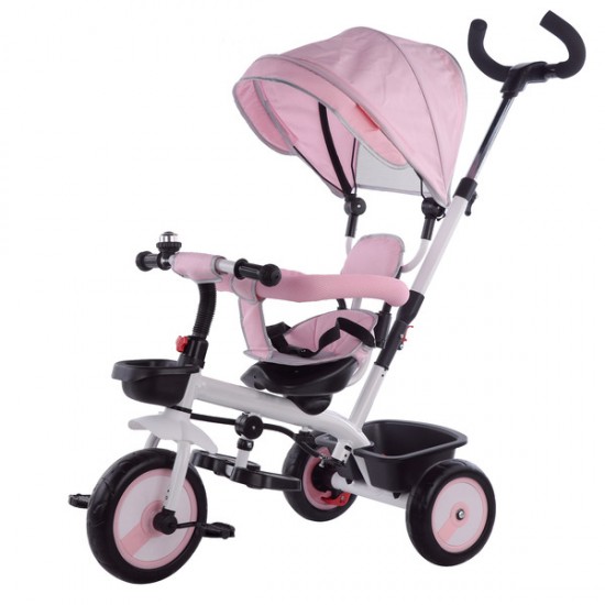 Ggi210031 gio baby triciclo rosa fronte mamma