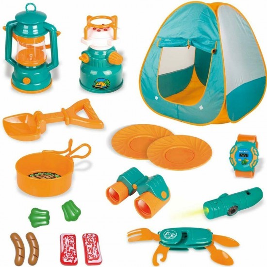 96495 playset campeggio little explorer camping
