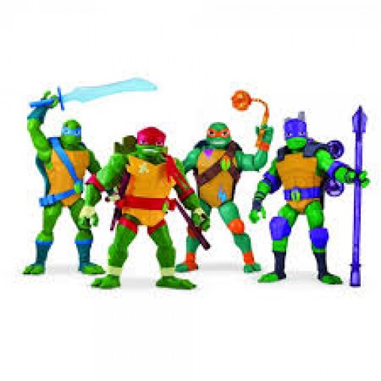 Tuab3501 personaggi giganti 30cm rise of the teenage mutant ninja turtles