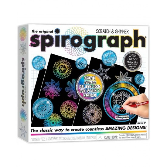 Clg08000 spirograph scratch and shimmer