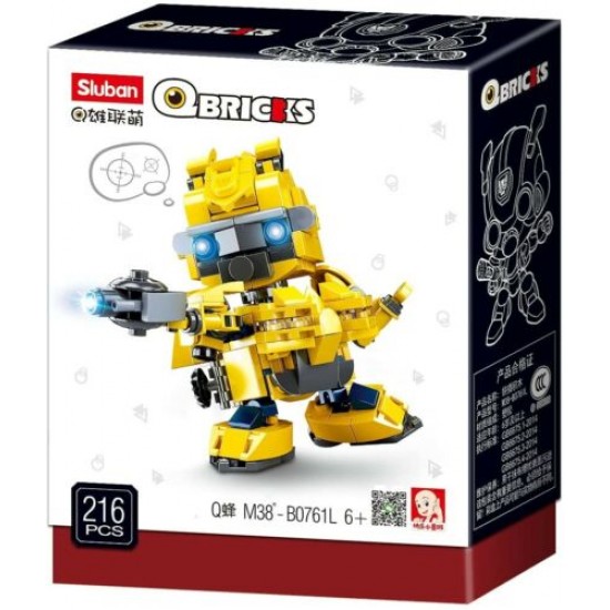 M38-b0761l qbricks yellow bot