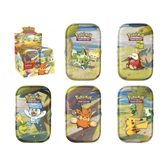 Pk60308-isingpz pokemon amici di paldea set da 5 mini tin da collezione