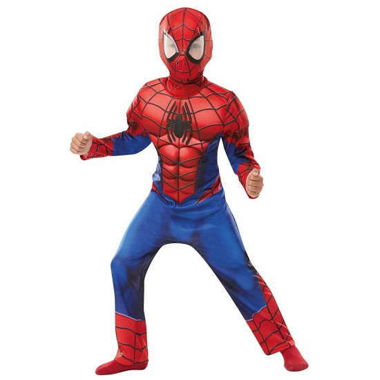 640841-m costume spiderman tg m 5/6 anni