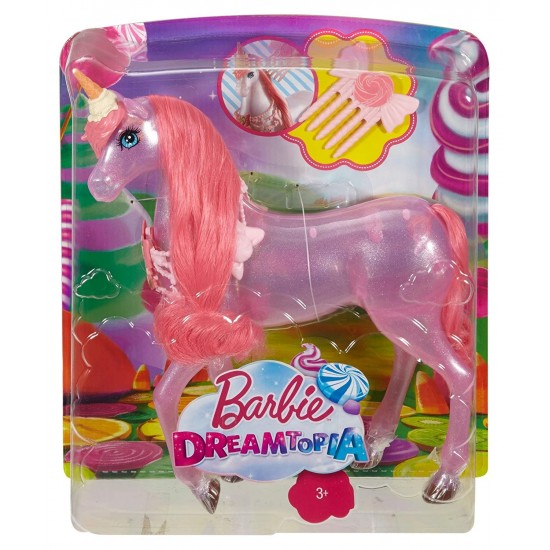 Dwh10 barbie unicorno del mondo delle caramelle