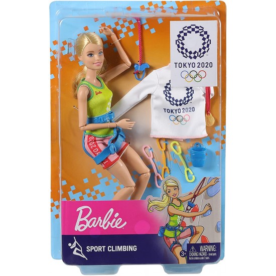 Gjl73 gjl75 barbie carriere olimpiche arrampicatrice