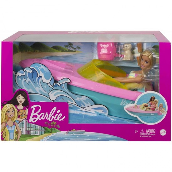 Grg30 barbie barca con doll