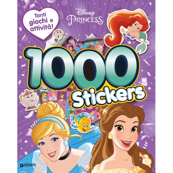 Lb w03419 1000 stickers principesse 500/1000 st