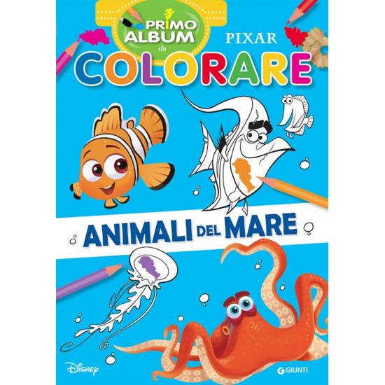 W0070a primo album da colorare pixar